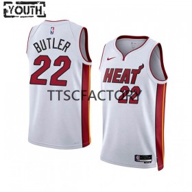Dres Miami Heat Jimmy Butler 22 Nike 2022-23 Association Edition Bijela Swingman - Dječji